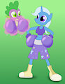 Trixie Captures Spike