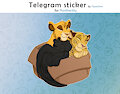 Telegram sticker for Pantheritty