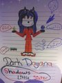 Dark Dayana the Hedgehog by InspirationandHarmony