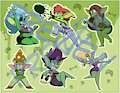 Goblin Stickers! by monkeycheese