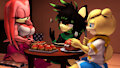 Family Dinner by Sonicthebitch