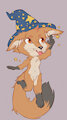 Magical fox for BunnyUnicorn777 by Apoll0v0