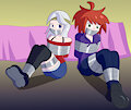 Gretel and Maria Bound and Gagged Animated with sound by Sonicrock56