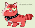 Cat Daily Character - Red Cat (Harry and Bunnie) by Spongebob155