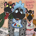 A Hyena Diaper Party