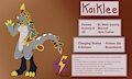 Kaiklee Ref Sheet 2024 by kinyeon