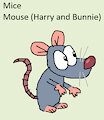 Mouse Daily Character - Mouse (Harry and Bunnie)