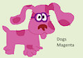 Dog Daily Character - Magenta