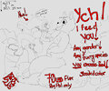 Feeding YCH [70 USD] by NickyNazu