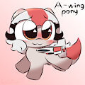 A-wing pony by Cushyhoof
