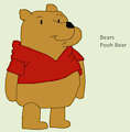 Bear Daily Character - Pooh Bear