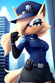 Whisper The Police Officer by Foxknightyouko