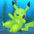 [3D] PikaGurgle by kuby64