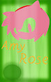 Amy Rose plaque by dullehan