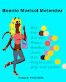 Bonnie Marisol Melendez-New OC for the series: The Royal Femmes (TRF). by PeachOrangeCat2024