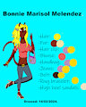 Bonnie Marisol Melendez-New OC for the series: The Royal Femmes (TRF). by PeachOrangeCat2024