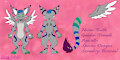 Dragon Fursona Character Sheet (Faith) by DuskVivie