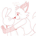 Rabbit Rabbit: Foxy & Lesbuni by Nishi