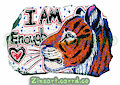I Am Enough Slate painting by Zinners