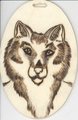 Anthro Wolf Badge