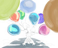Many Balloons by FranPan