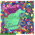 Be Kind Frog by Zinners