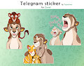 Telegram stickers for Zariel by Tayarinne