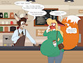 Tashi's Coffee Shop Reunion by SatsumaLord