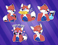 Spacefoxburry Telegram Stickers