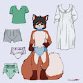 [C] Dressy Fox by ChocolateKitsune