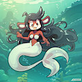 Mermaid Commission by Spaicy