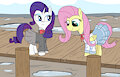 Fluttershy and Rarity doronko time 2