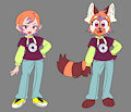 Terrie The Red Panda by JoffRob