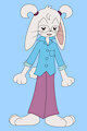 Kaori Shimakura anthro rabbit by JoffRob