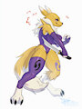 fighter Renamon by eRival
