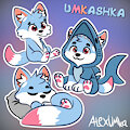 Umkashka 42/43/44 stickers for telegram ! by AlexUmkaArt