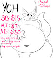 Funnel fed YCH Auction by incognitonessie