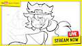 Streaming now! - Working on commissions