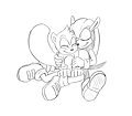 Mighty and Ray snugs (pencil animation) by tabooki
