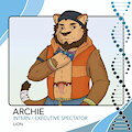 Archie - Glitchy Error Badge by Gebji