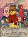 Winnie-the-Pooh in Wonderland Cover by JohnMKieley0