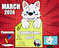 Commissions Open - March 2024!