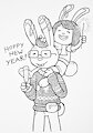 Happy New Year Elinor by MildlyBushy