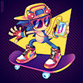 Cool Classic Sonic 😎 by Spaicy