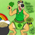 Happy St. Patrick's Day From Jr. Bear