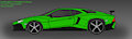 Lamborghini Aventador in Green [1]