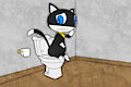 Morgana pooping on the potty~ by GhostlyFantasy