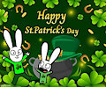 Happy Saint Patrick's from Simon and Gaspard by Beaksfreak101
