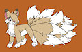 Foxxe (As a Fennec Fox Kitsune) by SqueeFoxxe