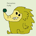 Porcupine Daily Character - Fluffy